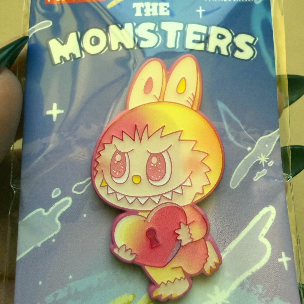 POP MART Labubu The Monsters Big Into Energy LOYALTY Alloy Pin NWT Sealed